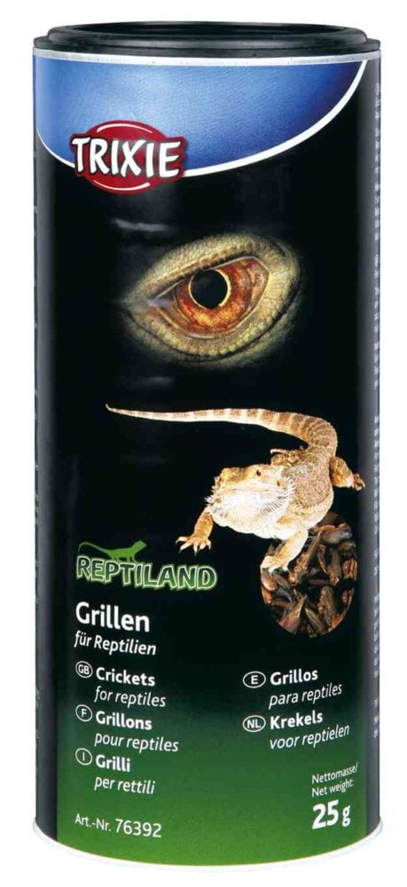 20466 Trixie Crickets, dried täiendsööt roomajatele ja väikestele imetajatele, 250 ml/25 g - Pilt 1